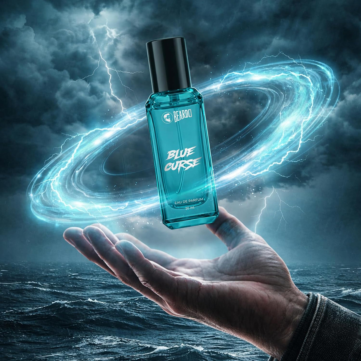 BEARDO Blue Curse Perfume for Men,20ml | Long Lasting Fragrance | Eau De Parfum for Man | Bold & Irresistible Fragrance | Premium Perfume | Perfume for Man | Gi