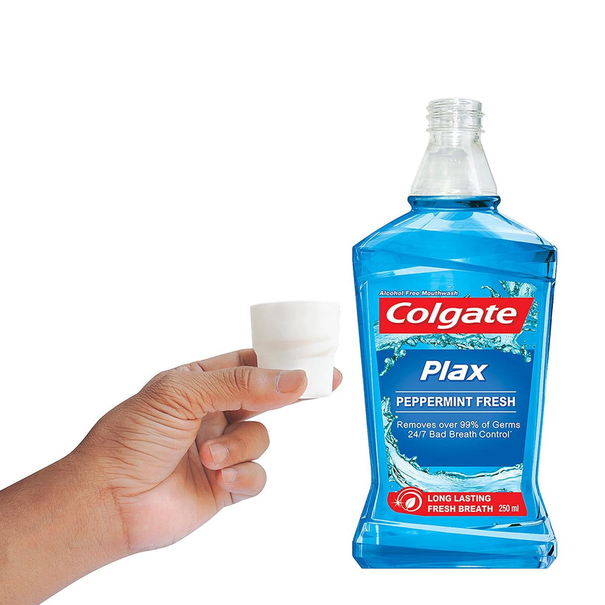 Colgate Plax Mouthwash - 250 ml (Pepper Mint, Buy 2 Get 1 Free)