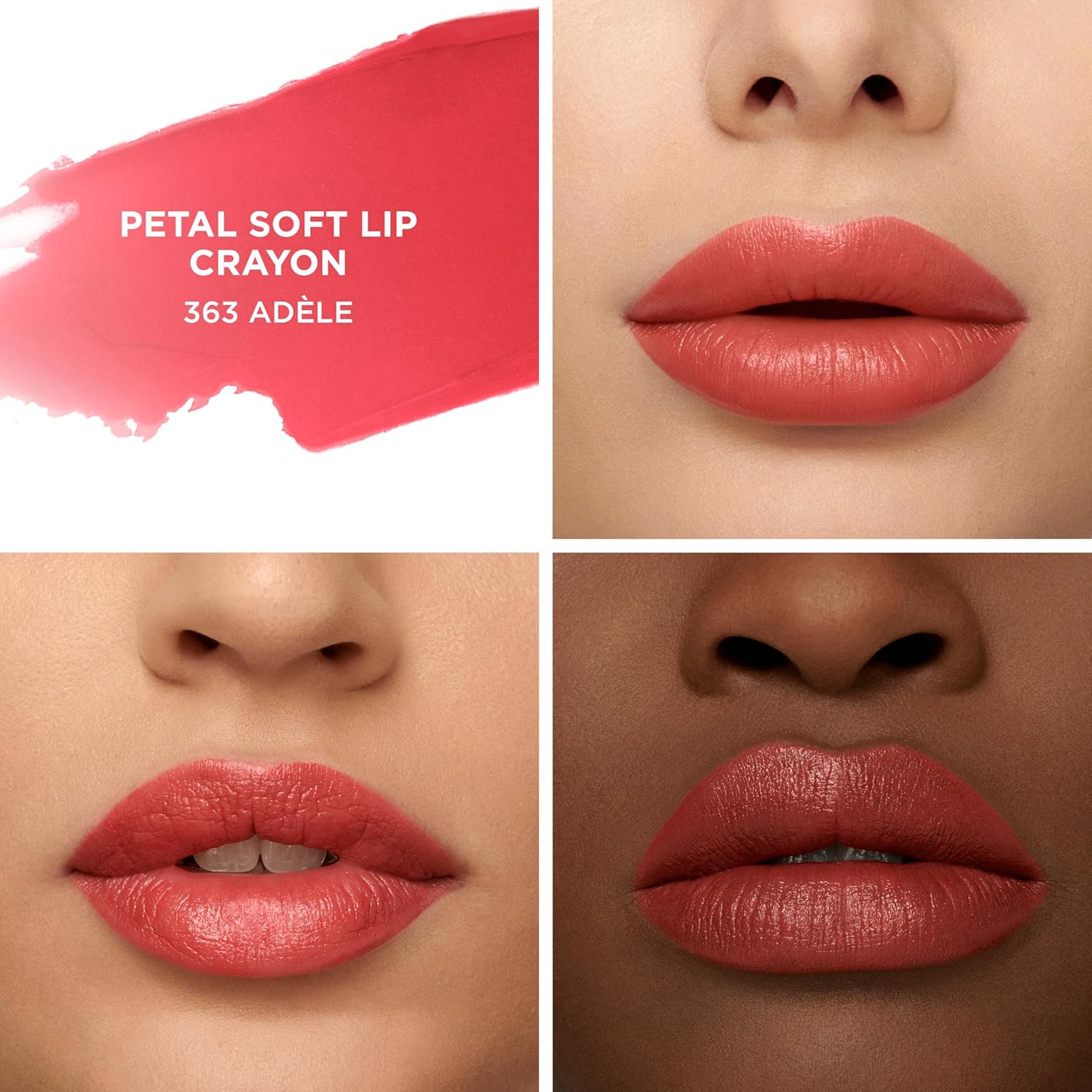 Laura Mercier Petal Soft Lipstick Crayon, 24HR Lip Softening Hydration, 12HR Sheer Matte Lip Color, Comfortable Weightless Wear, Diffused, Blurred Effect