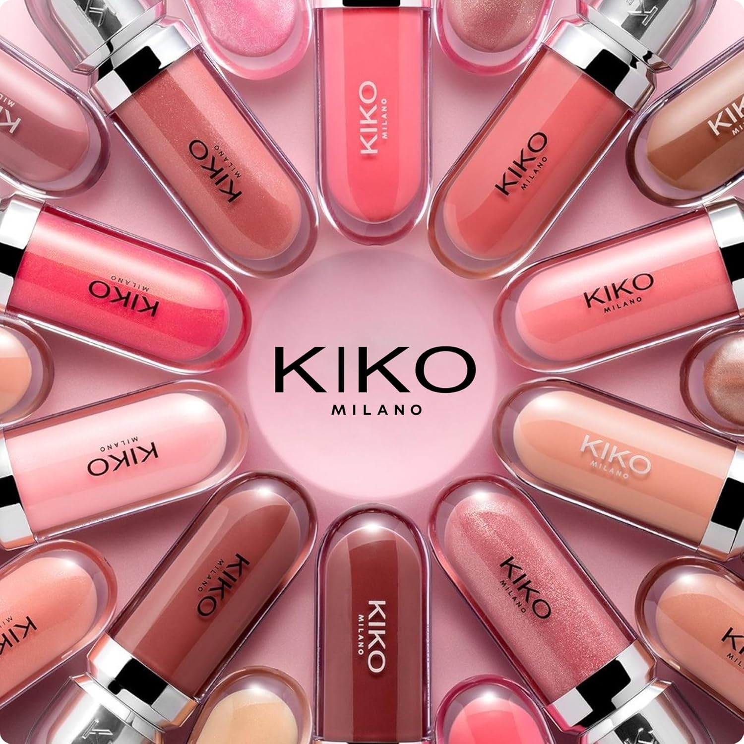 KIKO Milano 3D Hydra Lip Gloss – High Shine, Hydrating, Plumping, Non-Sticky, Moisturizing Lip Makeup Color:34 Pearly Blood Orange