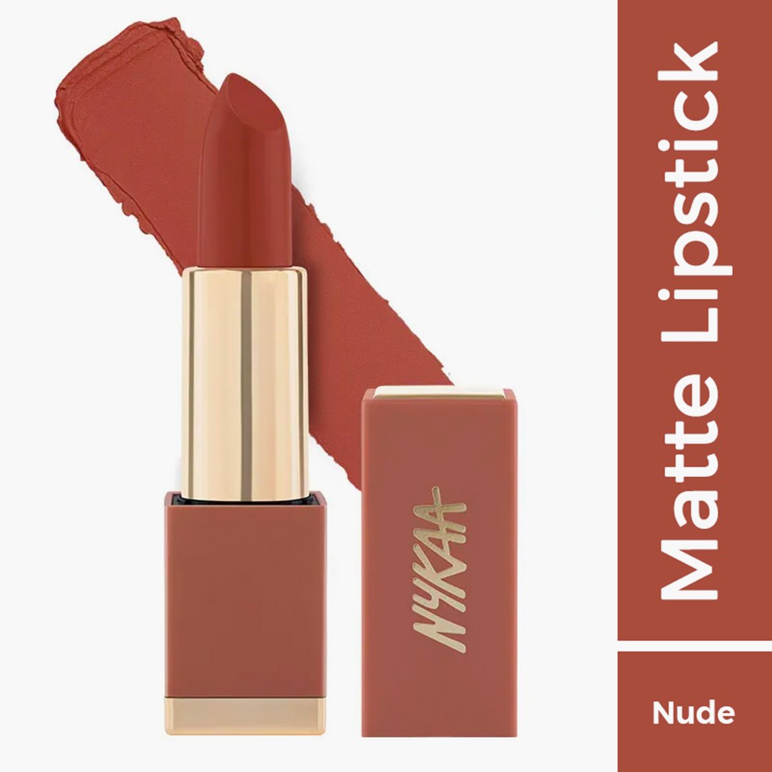 NYKAA Matte Luxe Lipstick ( 4.8g ) Coachella