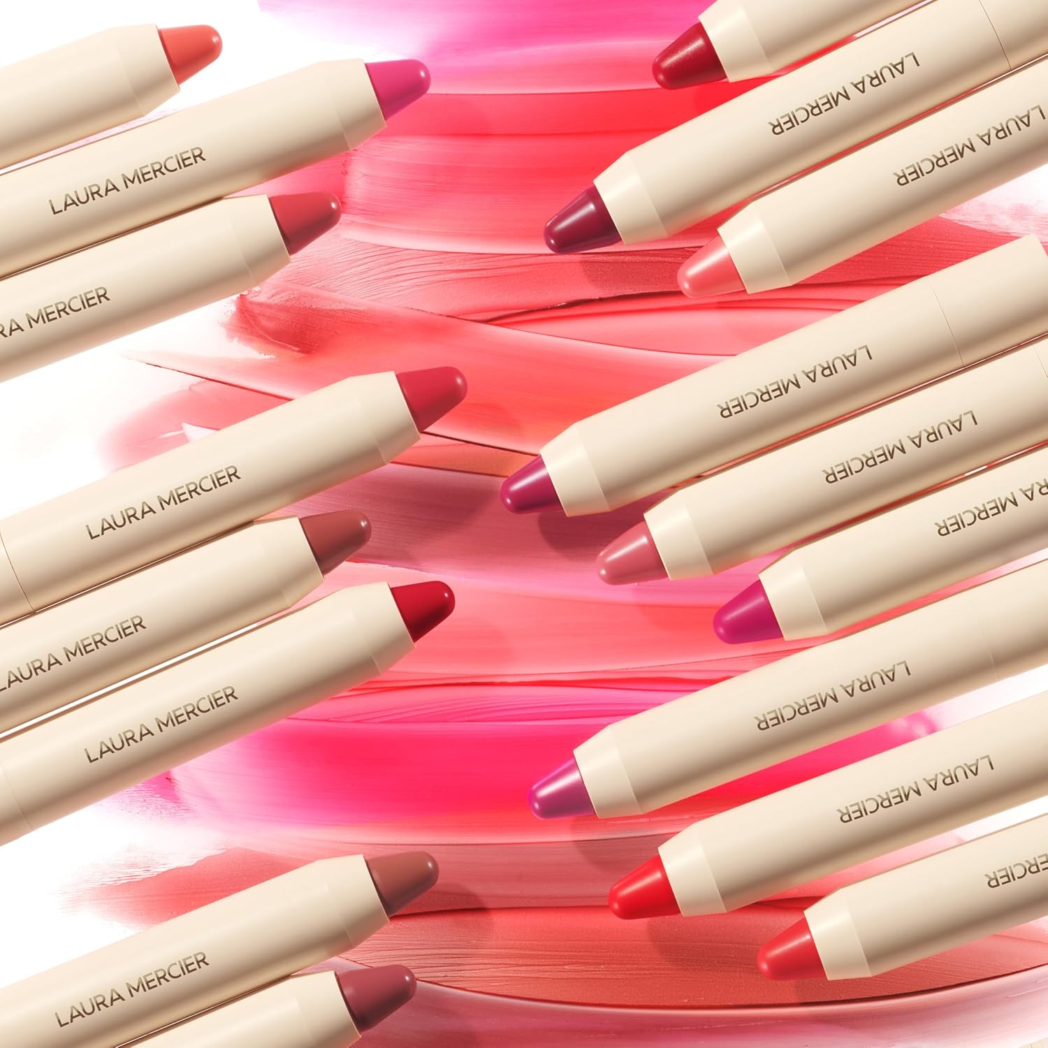 Laura Mercier Petal Soft Lipstick Crayon, 24HR Lip Softening Hydration, 12HR Sheer Matte Lip Color, Comfortable Weightless Wear, Diffused, Blurred Effect