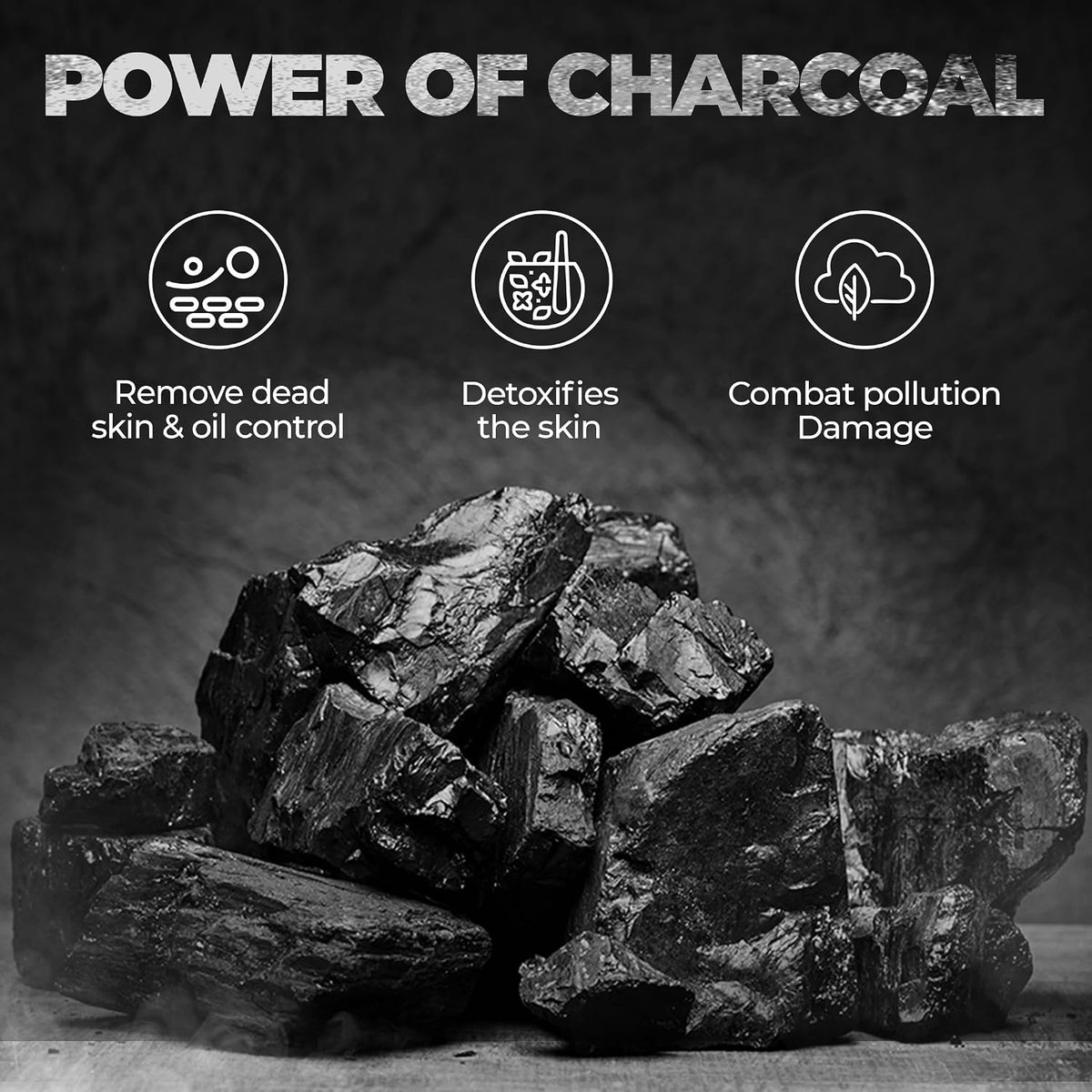 Beardo Charcoal 4-in-1 Giftset for Men | Complete Face & Body kit, pack of 4 (Facewash, Peel-off mask, Scrub, Soap) | Gift For Men | Gift for Husband 1 Count (P
