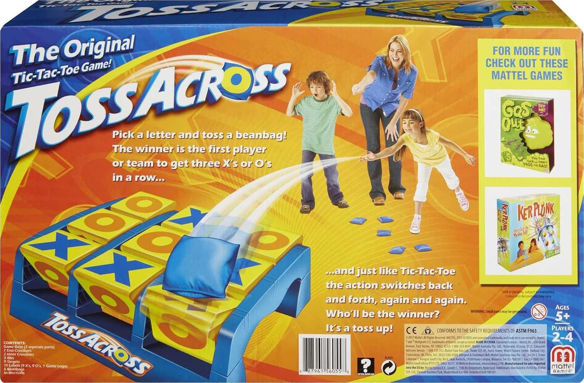 Mattel Games Toss Across Family Game