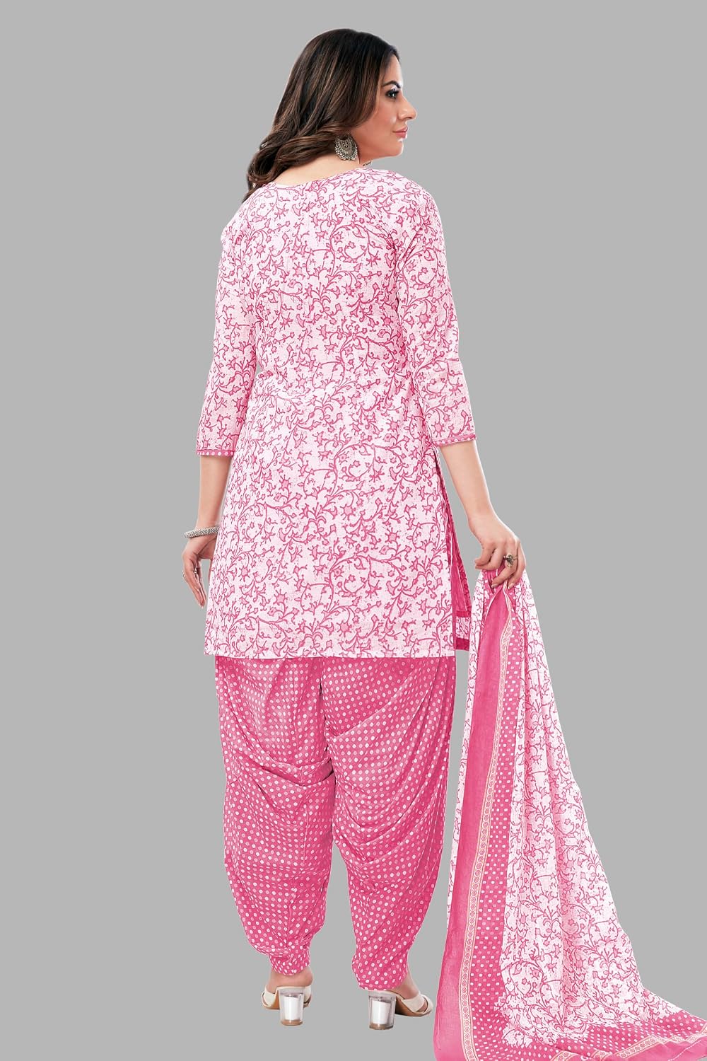 Miraan Cotton Printed Readymade Salwar Suit For Women (MIRAANSANRAN2163) 3XL