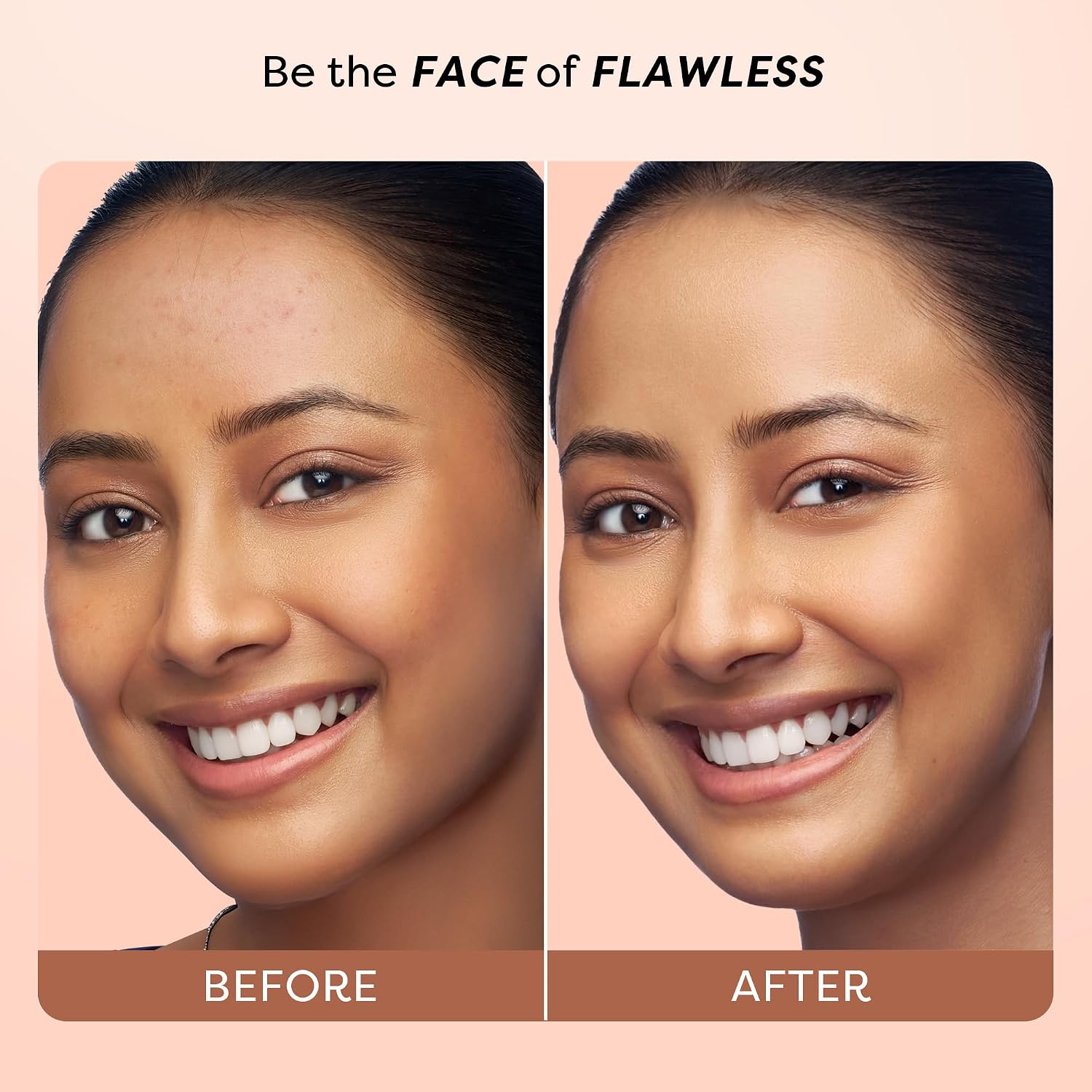 SUGAR POP HD Liquid Foundation with SPF 30 | Lasts upto 16hrs | Full Coverage | Water-Resistant | Matte Finish | 30ml - 03 Cashew