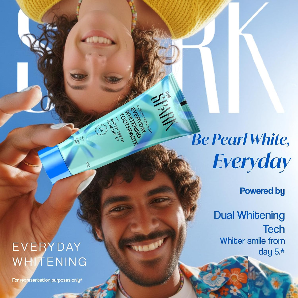 STIM Spark Everyday Whitening Toothpaste | Whiter teeth from day 5