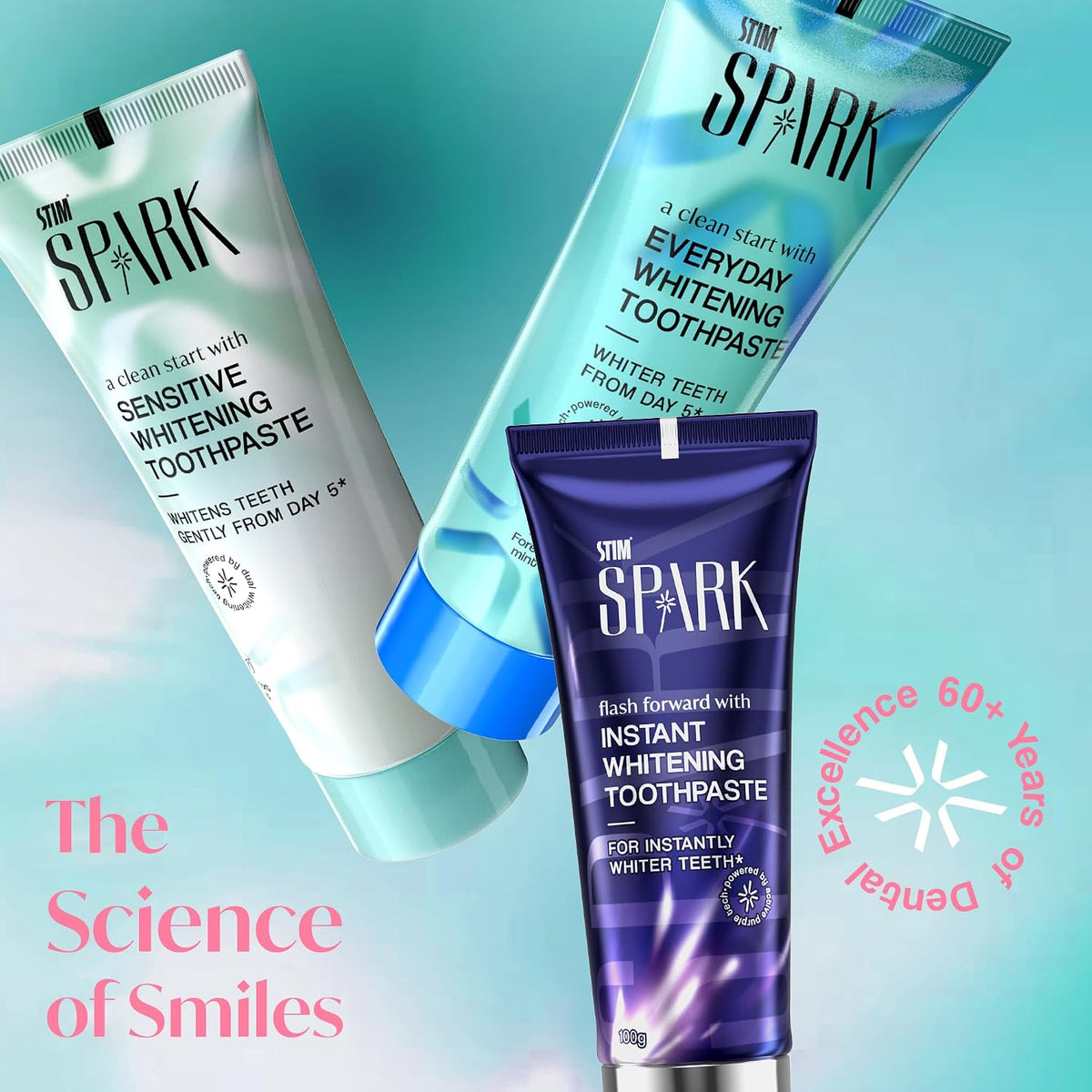 STIM Spark Sensitive Whitening Toothpaste for Sensitive Teeth
