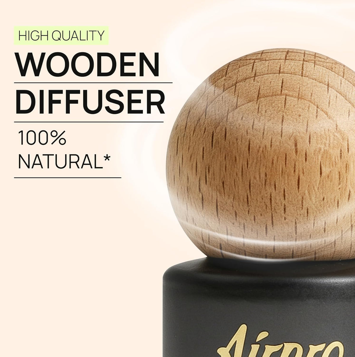 Veil Midnight Reverie Wooden Hanging Car Air Freshener 8ML - Pack of 1 Midnight Reverie 8 ml (Pack of 1)