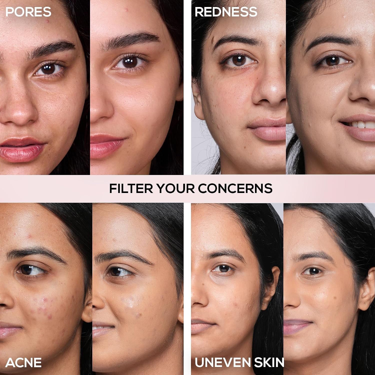 RENEE Bollywood Filter Blurring Liquid Foundation - Biscoff Blur | Full Coverage, Matte Finish | Blurs Pores & Blemishes | Hydrates & Evens Skin Tone | with Niacinamide & Hyaluronic Acid | 30ml