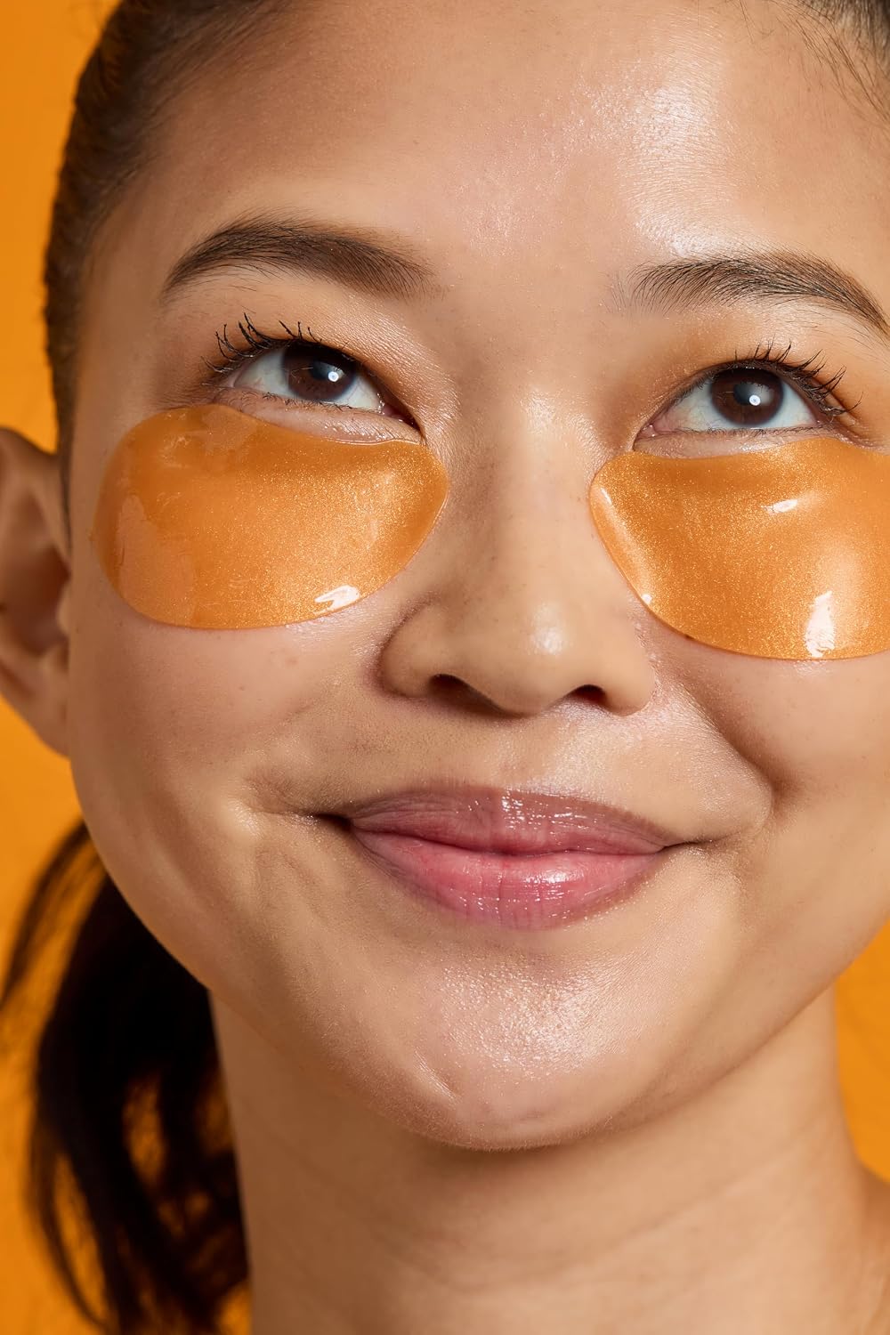 TONYMOLY Plump-kin Retinol Hydrogel Under Eye Patches – Hydrating & Refreshing Eye Patches with Retinol & Pumpkin Extract for Dark Circles & Puffy Eyes, 30 Pairs
