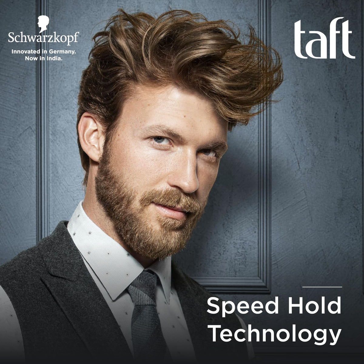 TAFT Schwarzkopf Power V12 Hair Gel, 12 Speed Hold With Fast Drying Formulation (Pack of 2)