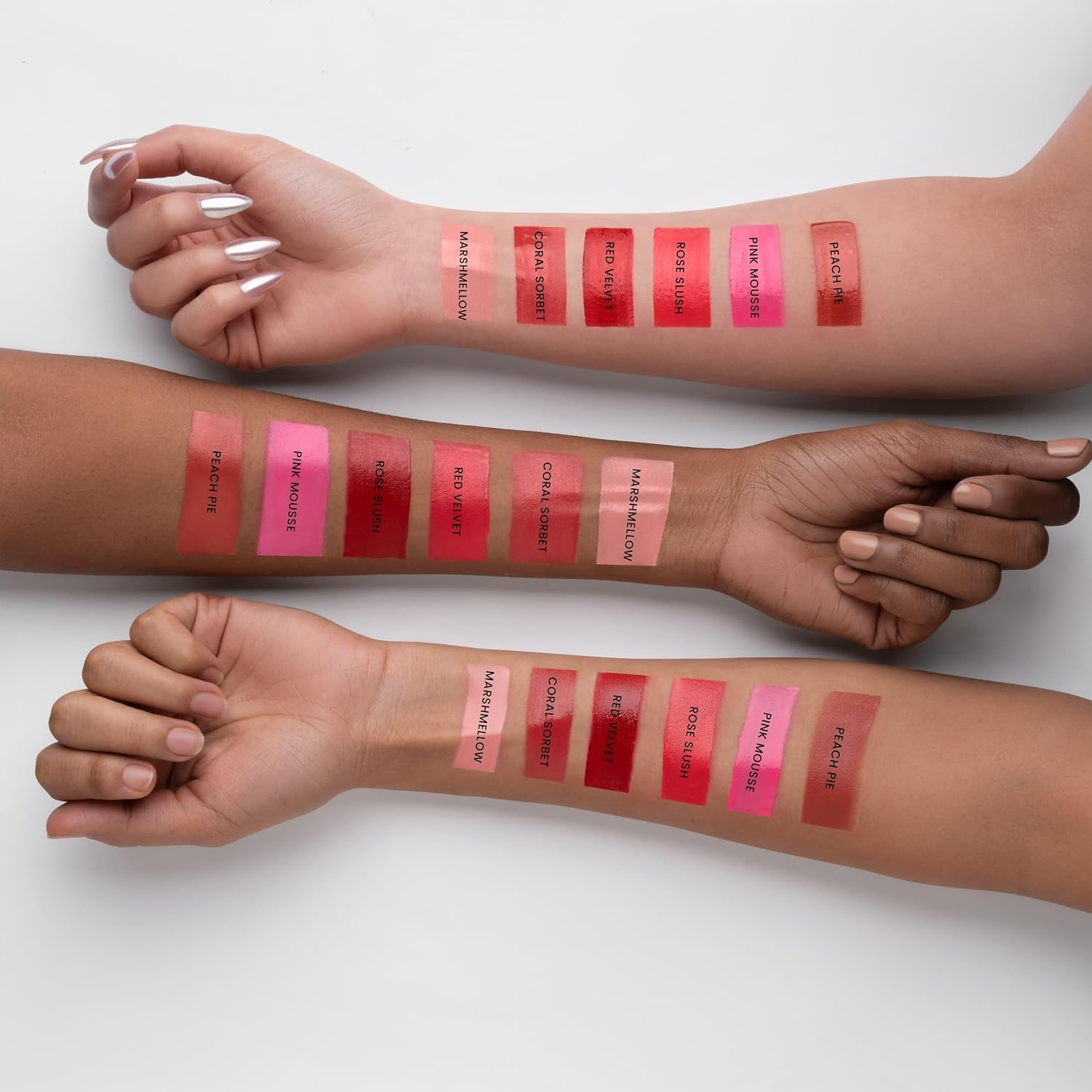 MARS Sugar Rush Liquid Blush (02-CORAL SORBET) | High-Pigmentation | Lightweight Formula | Dewy Matte Finish | Long-Lasting | Smooth Radiant Glow | Easy Doe-Foot Applicator (4.5ml)