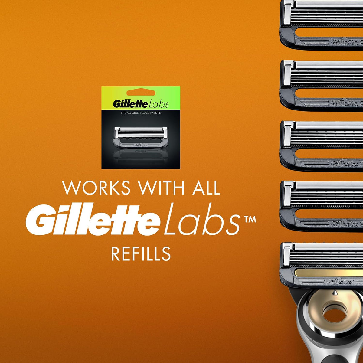 GilletteLabs Men Labs Heated Razor Starter It By Gillettelabs