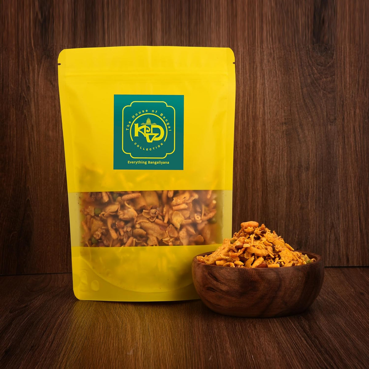 KVD Collection Bangla Tok Jhal Misti Chanachur - 700G |Tak Jhal Mishti Chanachur | Kolkata Chanachur | Crispy, Crunchy,Sweet & Sour | Homemade & Handmade Namkee