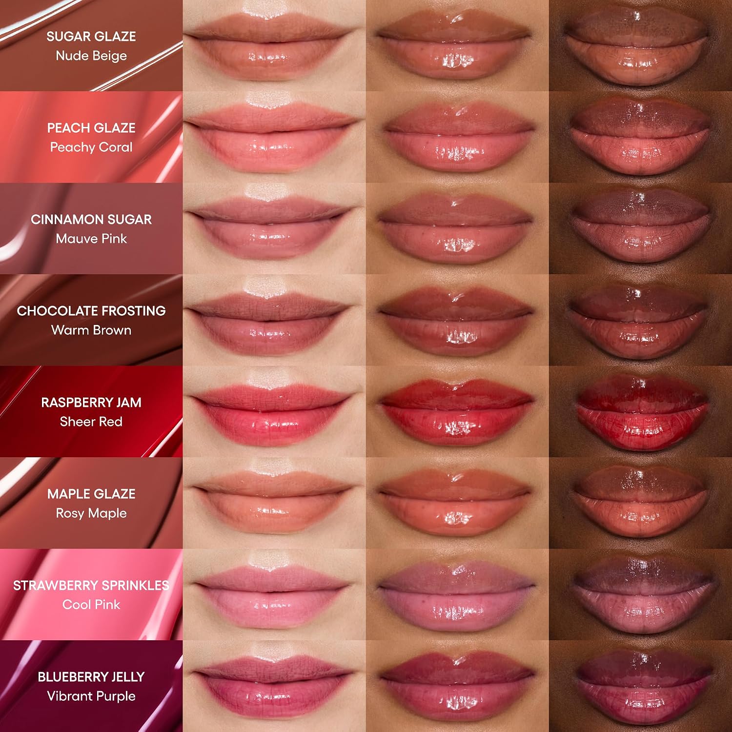 Laneige Glaze Craze Tinted Lip Serum | Plumping, Nourishing Hydration with Polypeptide and Ceramides | Lip Balm for Dry & Chapped Lips |Ultra Glamorous Shiny Lips