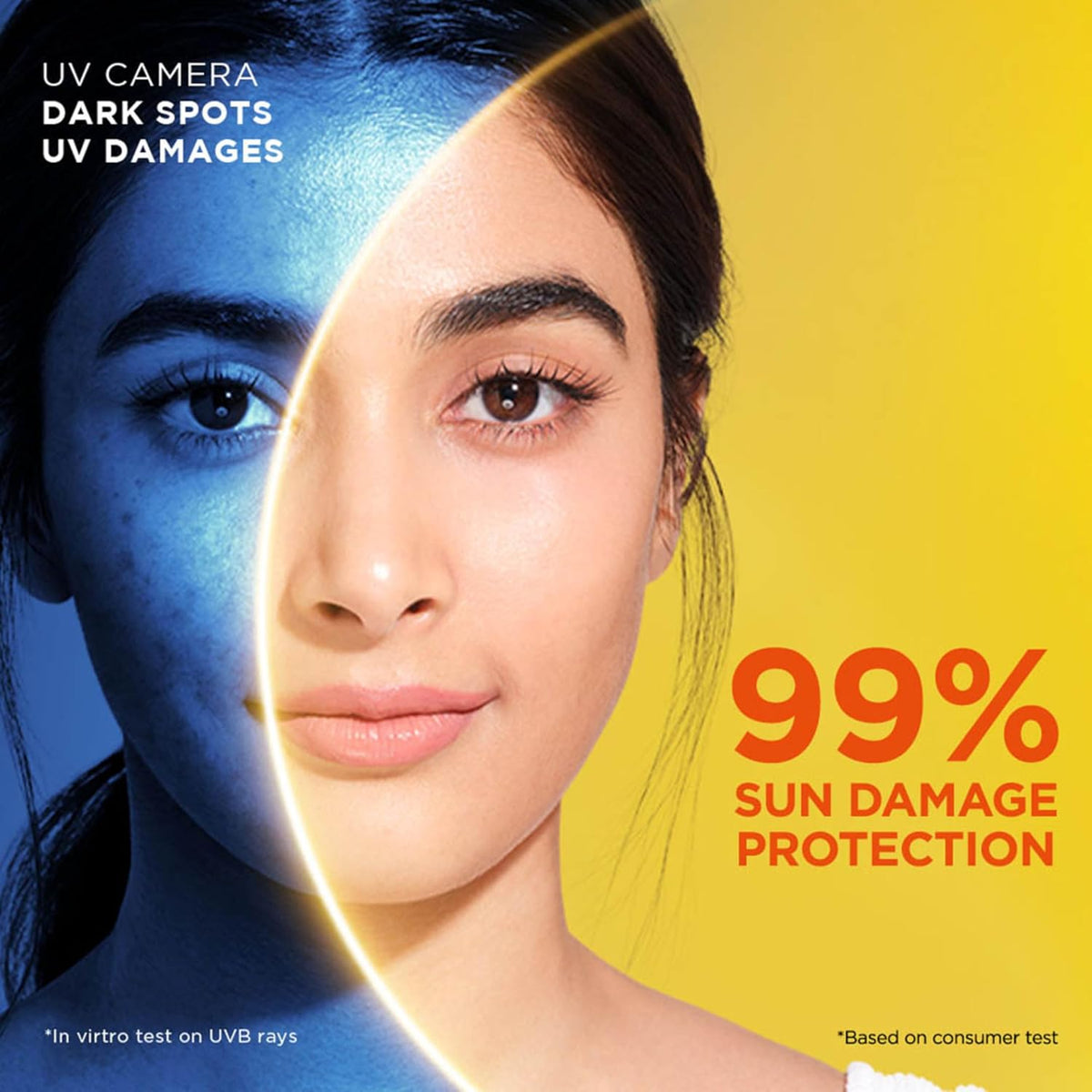 Garnier Super UV Invisible Serum Sunscreen SPF 50 PA++++ UVA/B, 30ml 30 ml (Pack of 1)