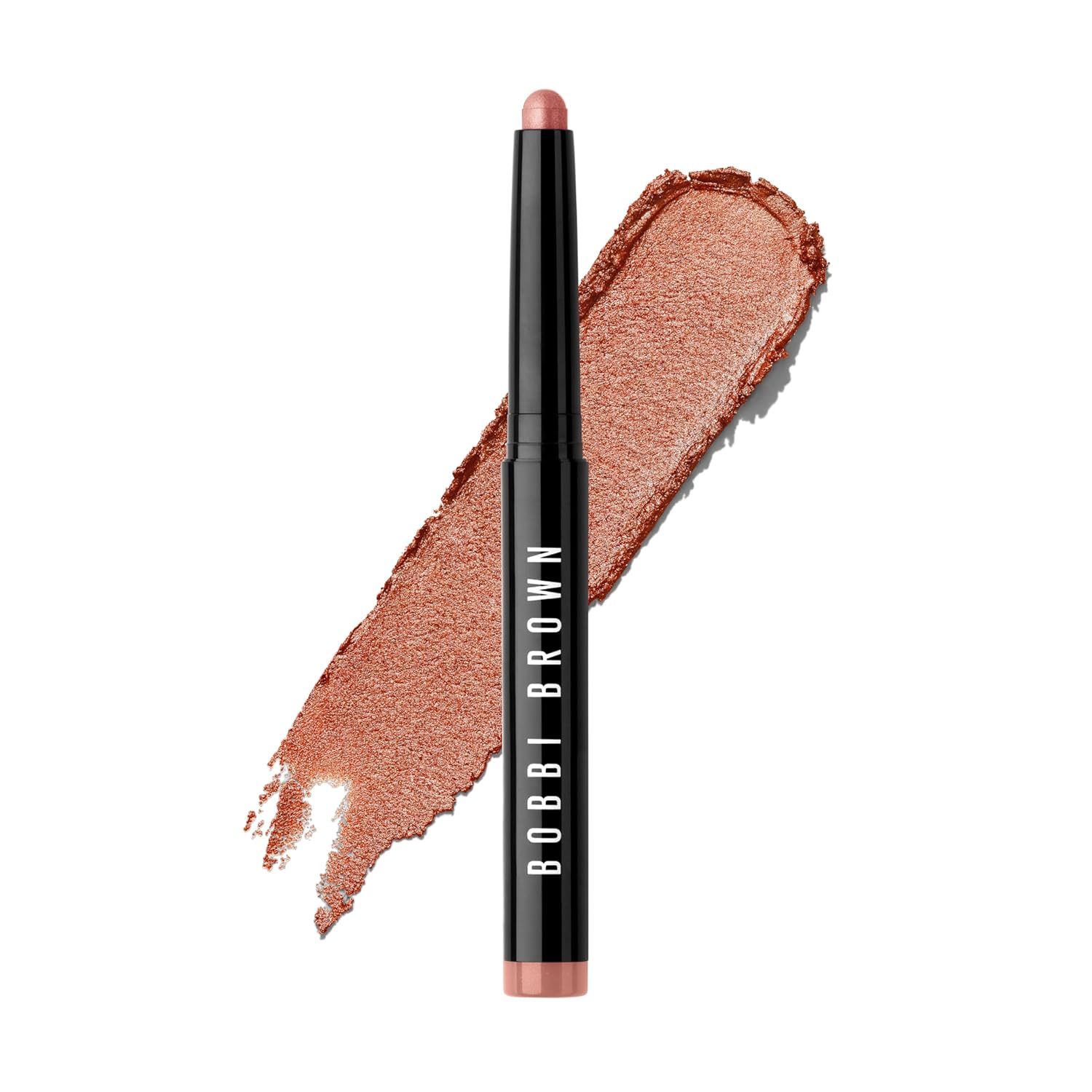 Bobbi Brown Long-Wear Cream Shadow Stick | 24-Hour Eyeshadow Stick | High-Pigment, Buildable Shades with Three Finishes Color:10 Blushing Peach (A light peachy champagne)