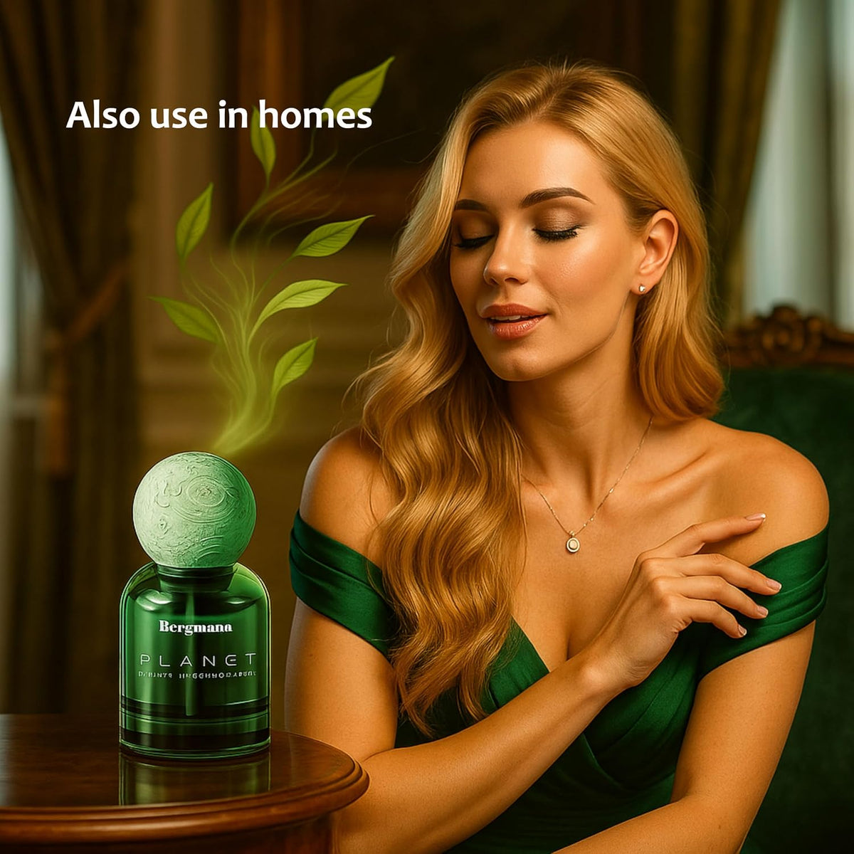 Bergmann Planet Luxury Car Perfume, Car Air Freshener, For Car & Home, Alcohol-free, Long-Lasting upto 90 days, COLOGNE, 110ml