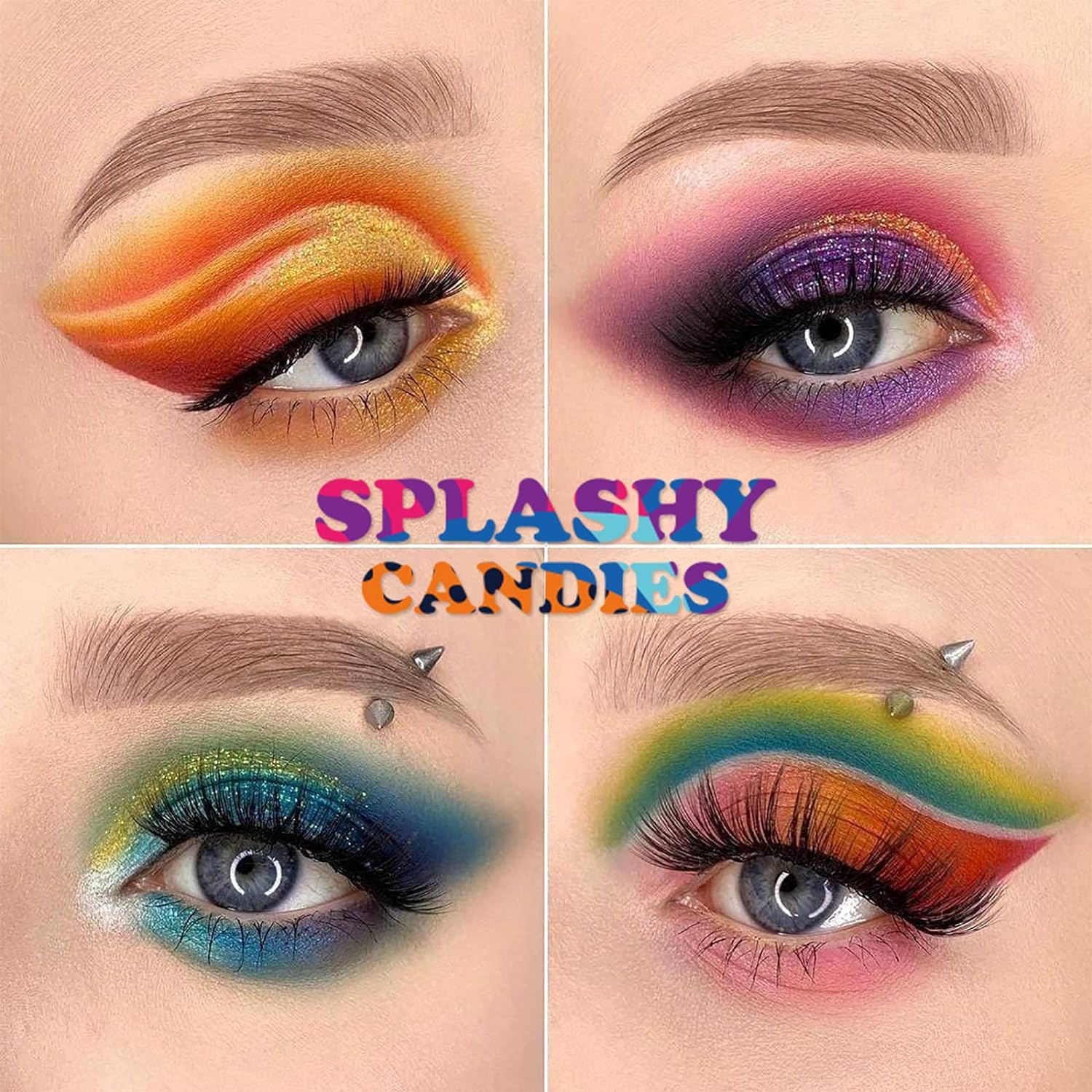 UCANBE - 54 Colors Splashy Candies Eyeshadow Palette