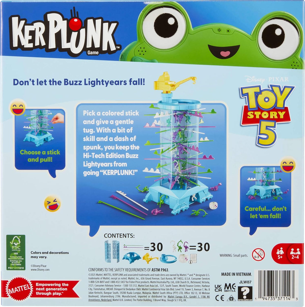 Mattel Games Kerplunk Project Target (Amazon Exclusive)