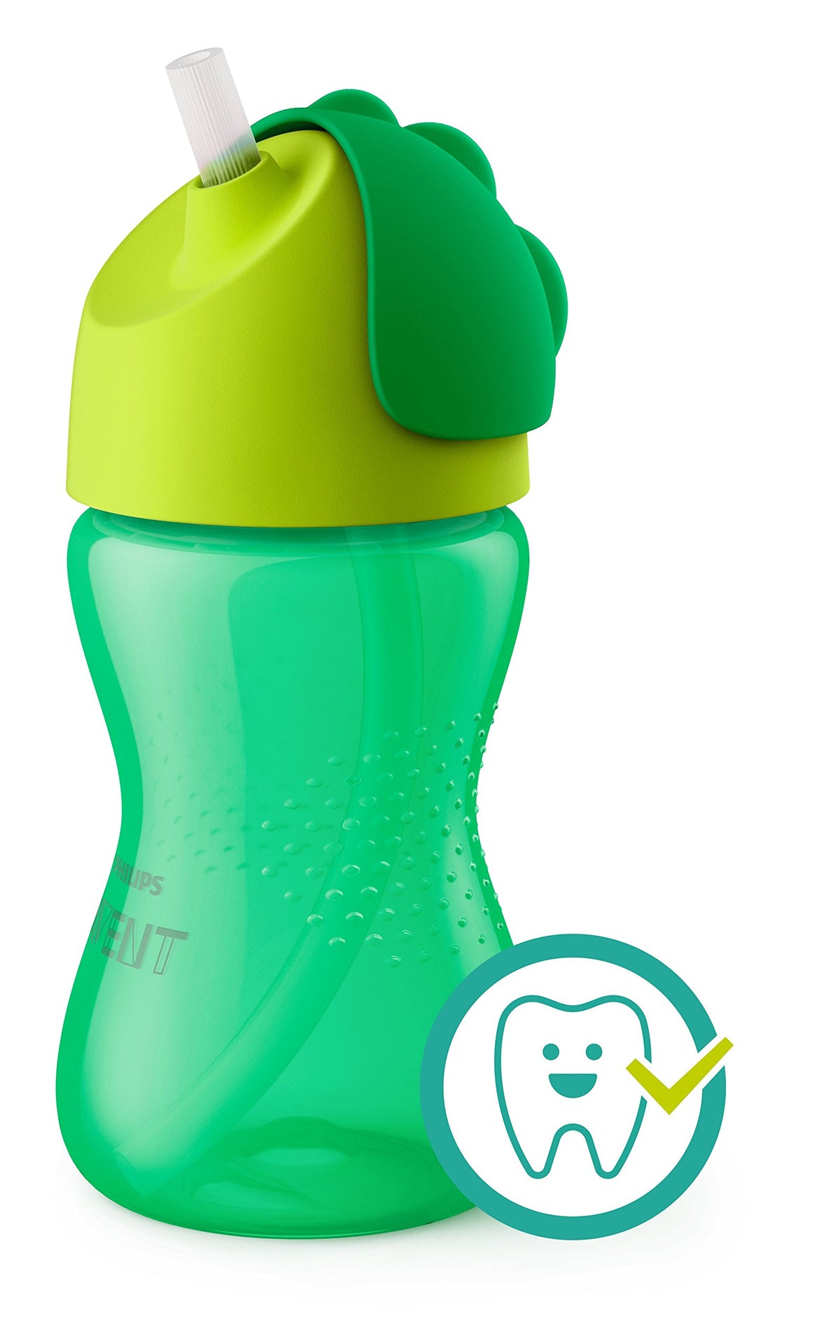 AVENT Philips My Bendy Straw Cup (Green, 300ml) Green 1 Count (Pack of 1)