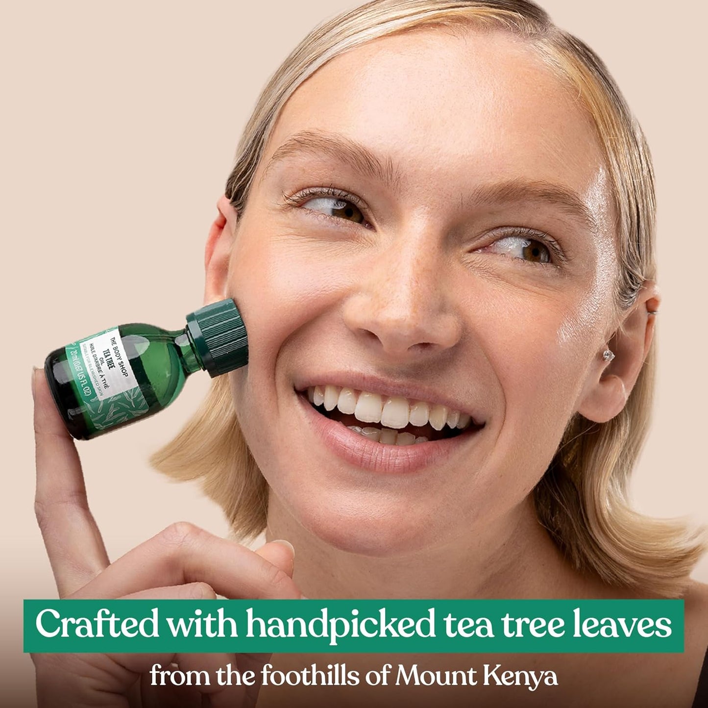 The Body Shop Tea Tree Oil, For Oily, Blemished Skin, Vegan, 0.67 Oz