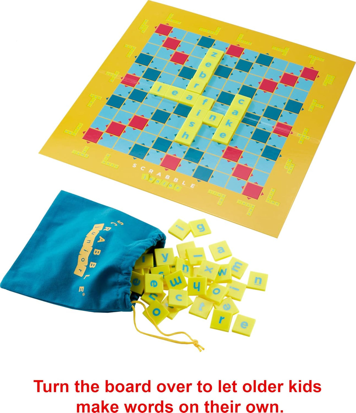Mattel Games Kid Scrabble Junior Crossword Board Game
