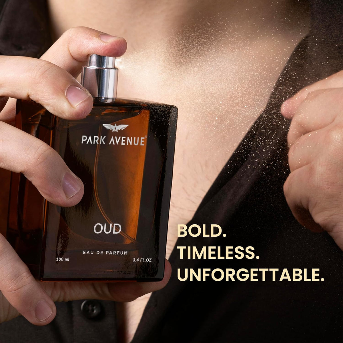 Park Avenue Oud, Liquid Eau De Parfum Men, 100ml | Long Lasting Perfume Spray For Men | Wedding Gift Ideas | Best Wedding Gifts | Premium Luxury Fragrance Scent