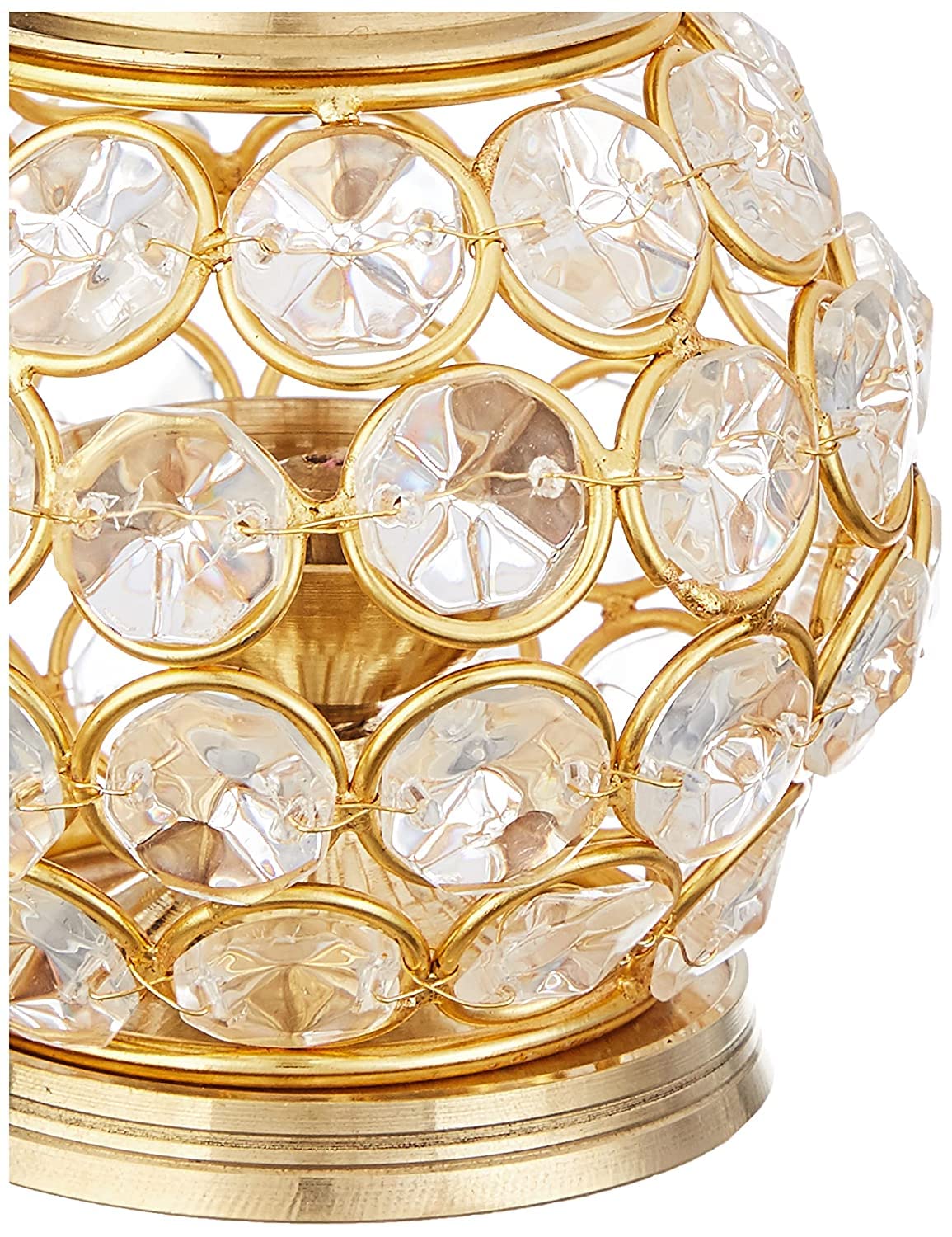 Klassic 4.5 Inch Swastik Akhand Diya with Borosilicate Glass Shade | Pure Brass Oil Lamp for Mandir, Daily Puja, Pooja Room, Diwali, Prayer, Wick Holder Festive