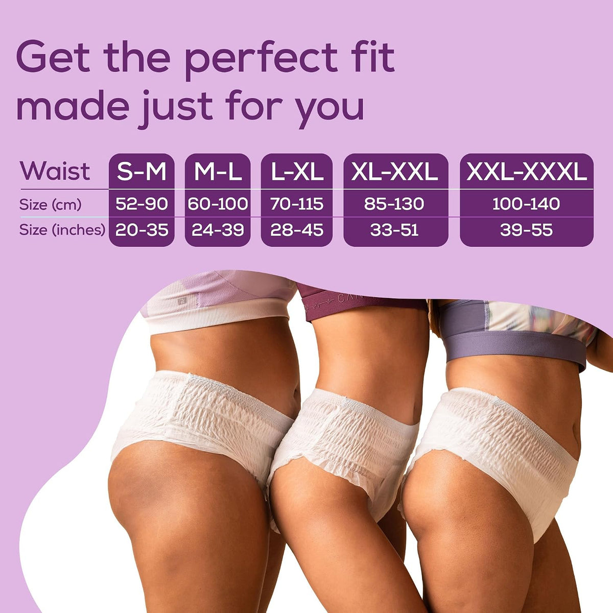 Evereve Period Panty For Girls & Women, (XXL-XXXL), 22 Pcs, 360 Degree Coverage, 0% Leaks, High Absorbency For Heavy Flow, Maternity Delivery Pads, Postpartum &
