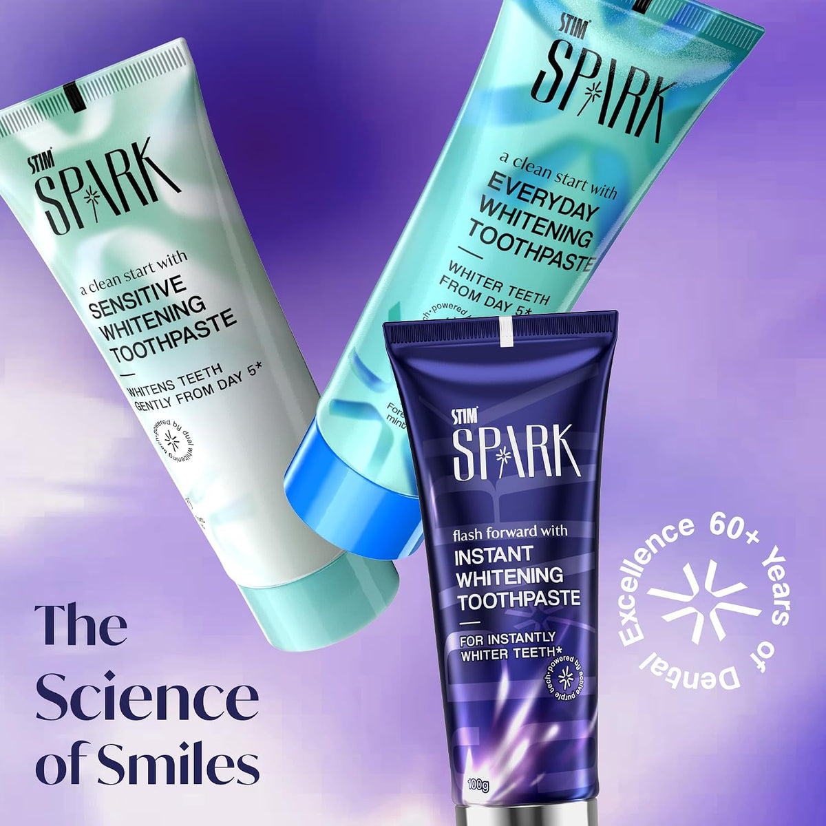 STIM Spark Instant Whitening Toothpaste | Instantly Whiter Looking Teeth