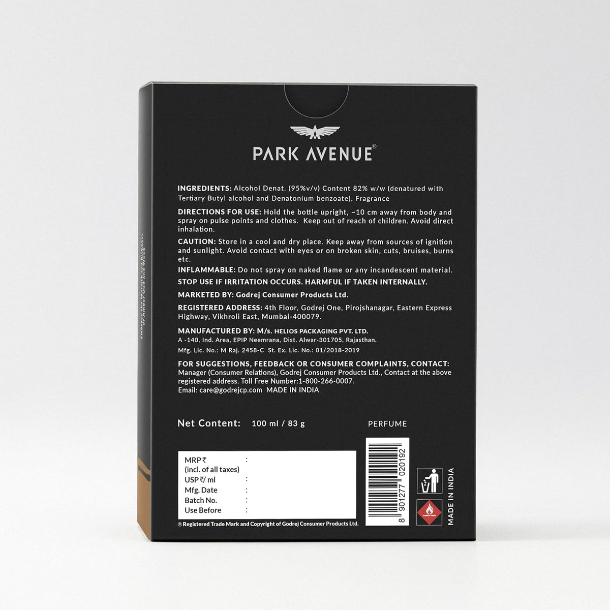 Park Avenue Oud, Liquid Eau De Parfum Men, 100ml | Long Lasting Perfume Spray For Men | Wedding Gift Ideas | Best Wedding Gifts | Premium Luxury Fragrance Scent