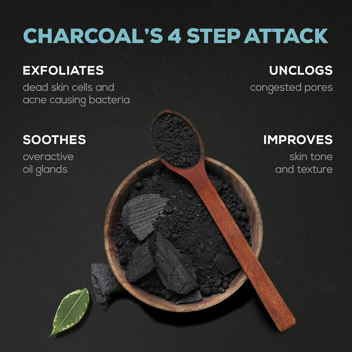 Joy Activated Charcoal Face Wash for Oily Skin 150ml x 2 | Controls Oil & Removes Dirt & Blackheads | Fights Pollution, Reduces Acne & Pimples For a Clearer & S