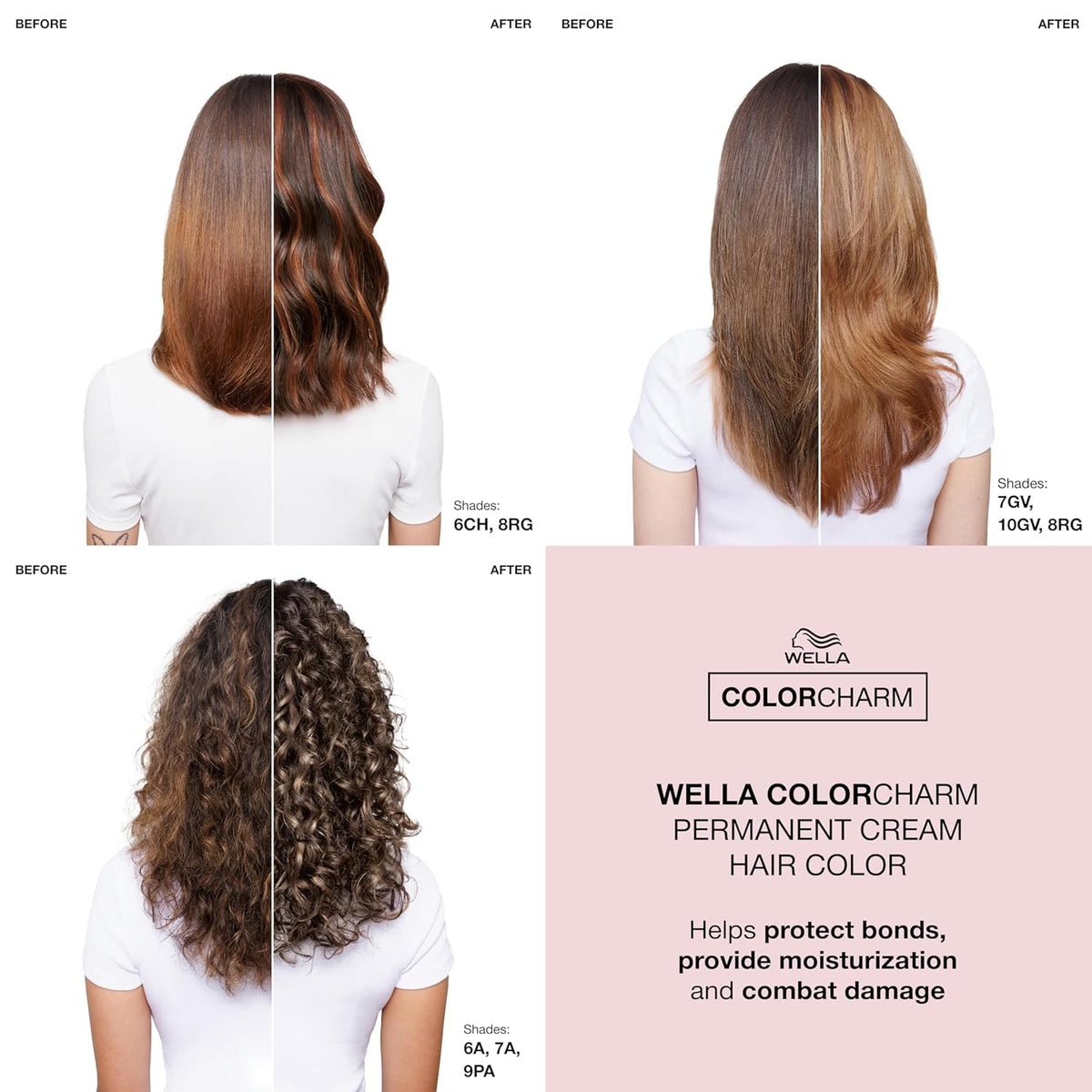 COLORCHARM Permanent Cream Hair Dye | Brown Hair Color | 100% Gray Coverage 5N Light Brown
