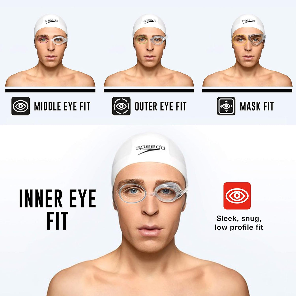 Speedo Vanquisher 2.0 Mirrored Swim Goggle Blue