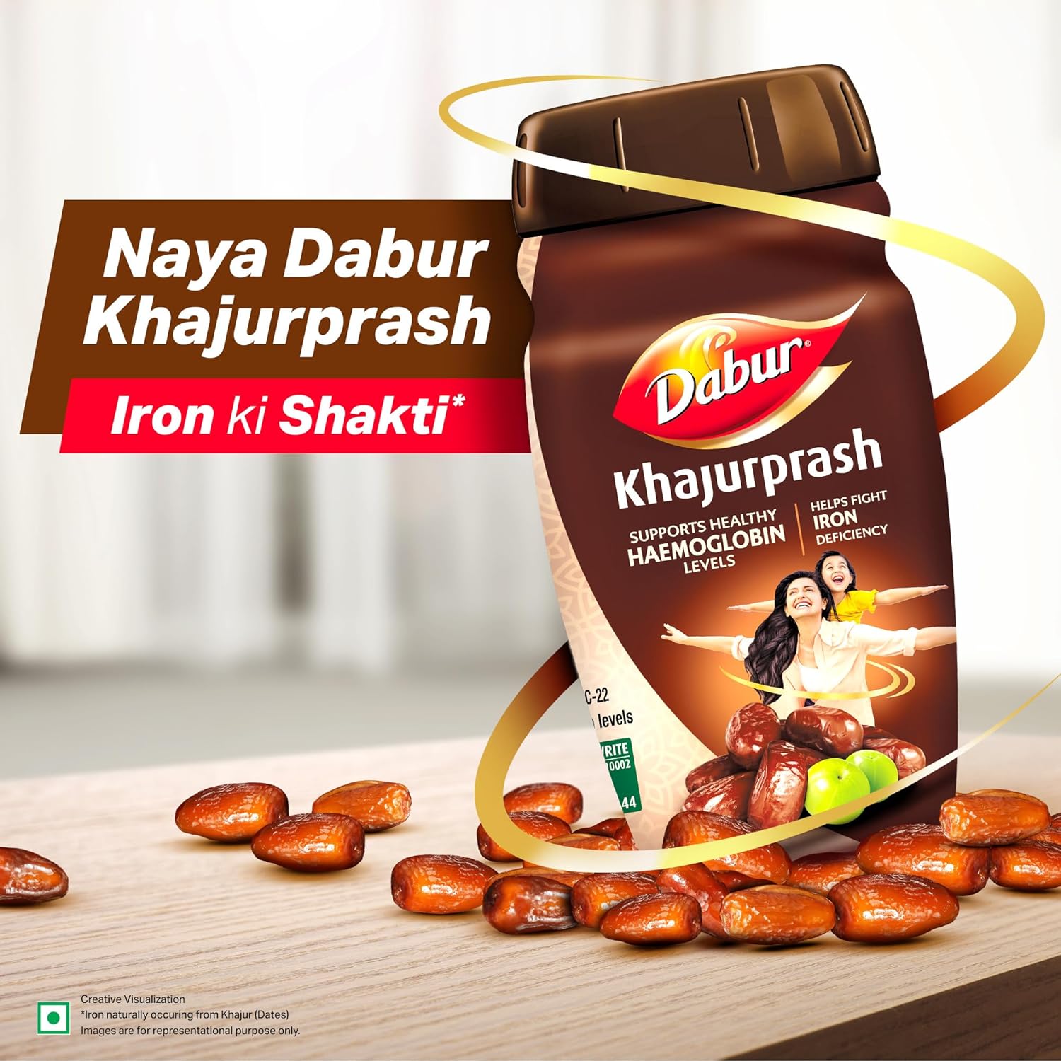 Dabur Khajurprash - 900g | 3X Immunity Action |