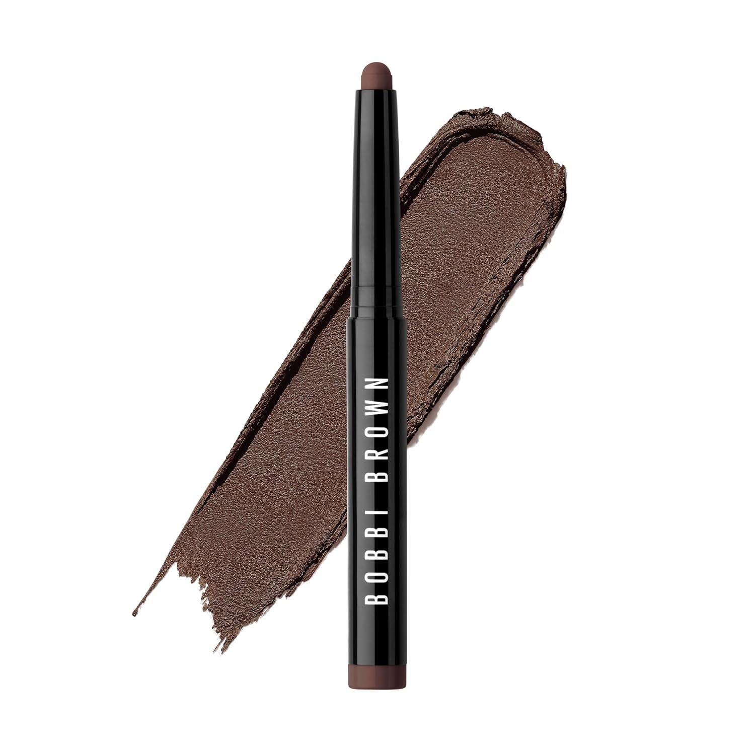 Bobbi Brown Long-Wear Cream Shadow Stick | 24-Hour Eyeshadow Stick | High-Pigment, Buildable Shades with Three Finishes Color:27 Bark (A rich brown, matte)