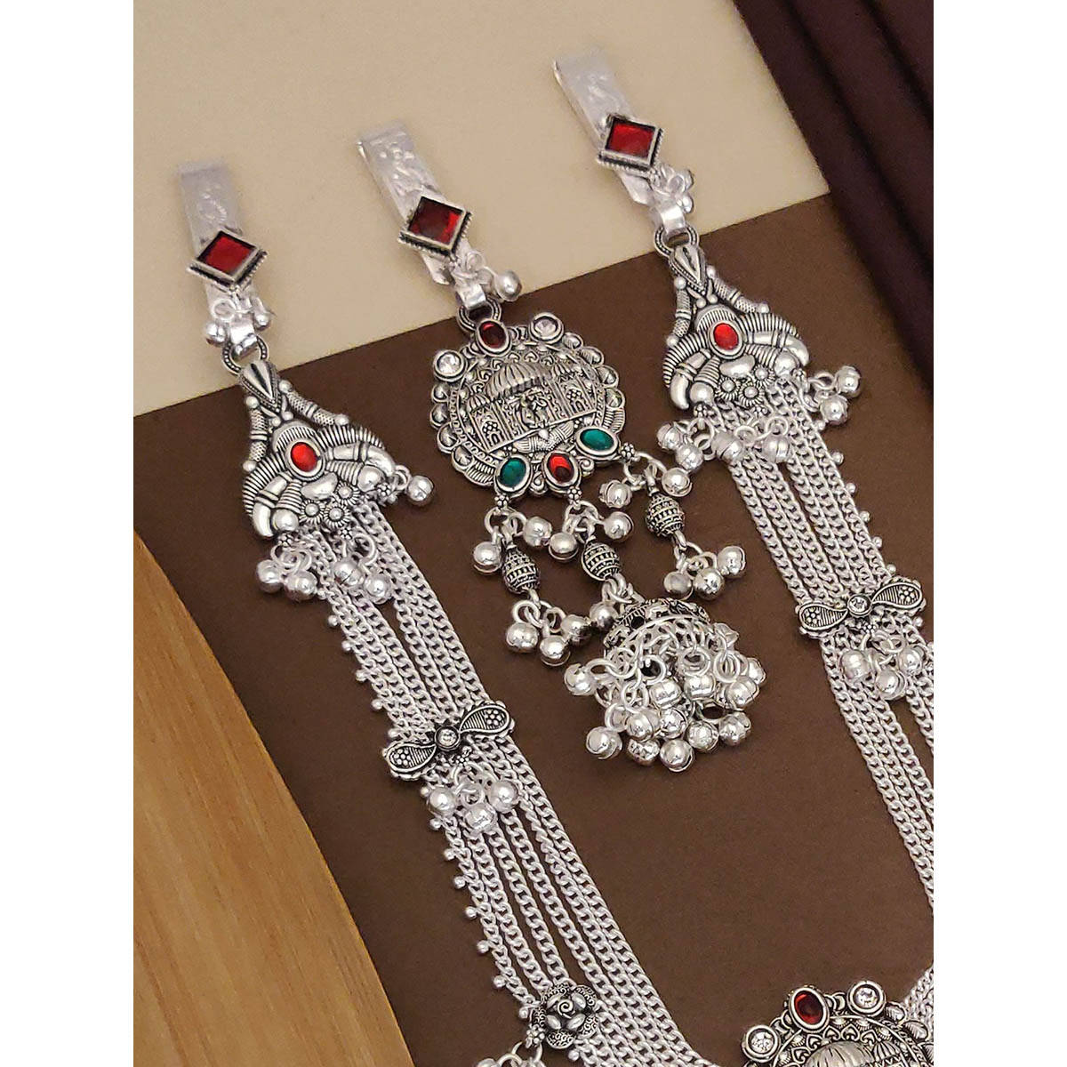 Abdesigns Elite German Silver Plated Kamarband (Pack Of 2)