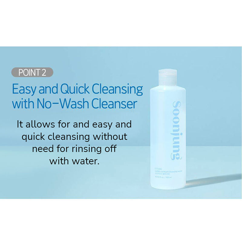 ETUDE Soonjung Cleansing Water (320ml)