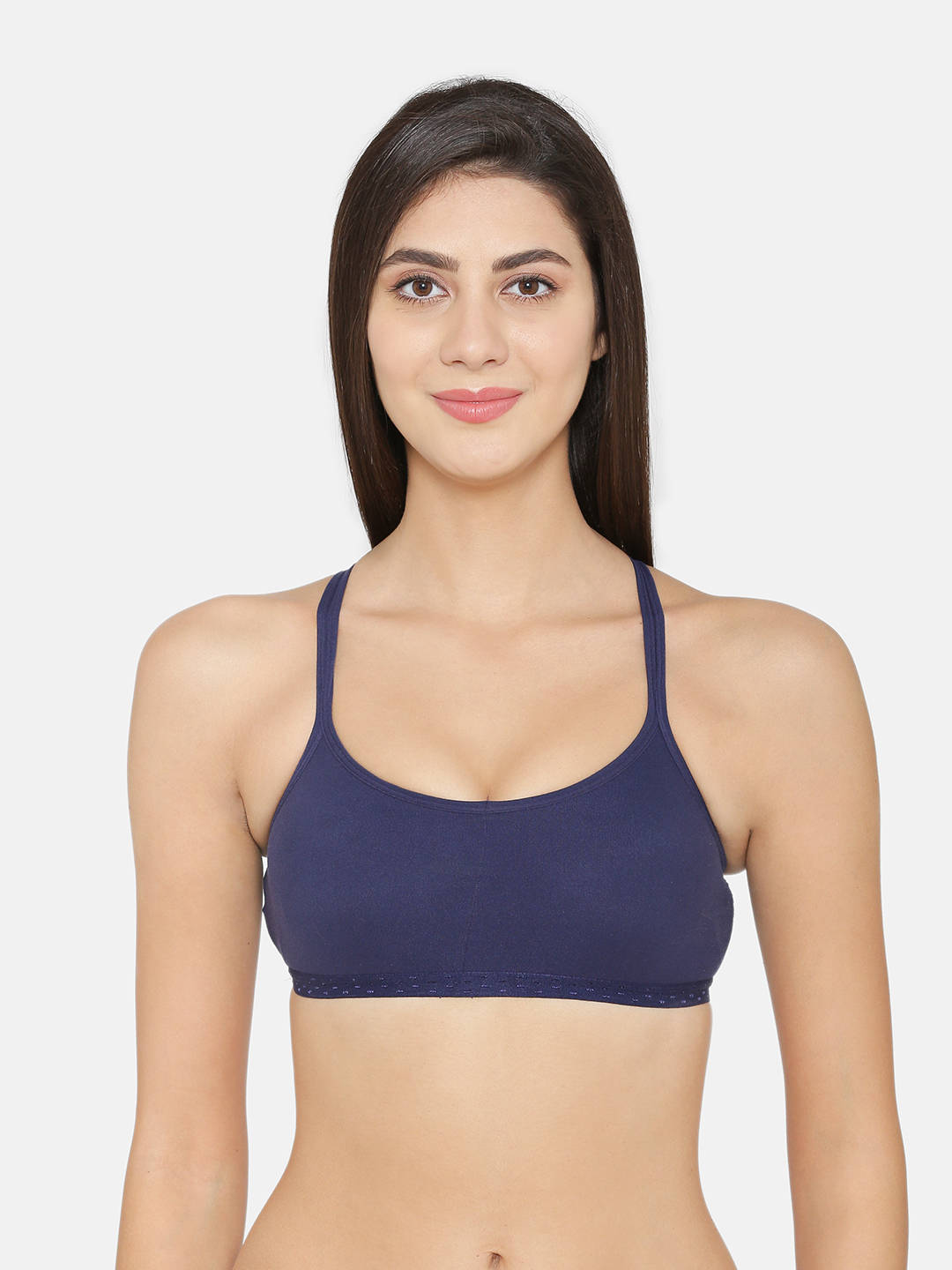 Abelino Pack of 2 Stylist Back Cotton Bras - Red (30B) · 30B