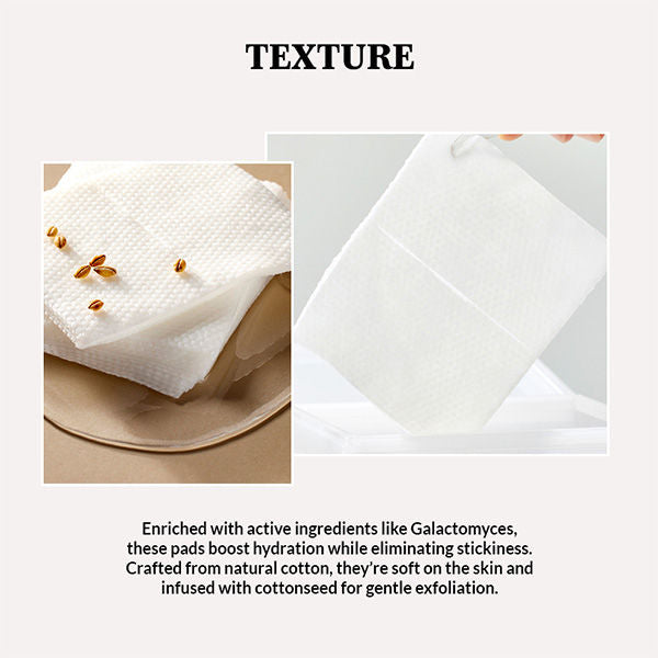 Mixsoon Galactomyces Toner Pad, Gentle Exfoliation, Brightens Skin & Boosts Radiance (280ml)