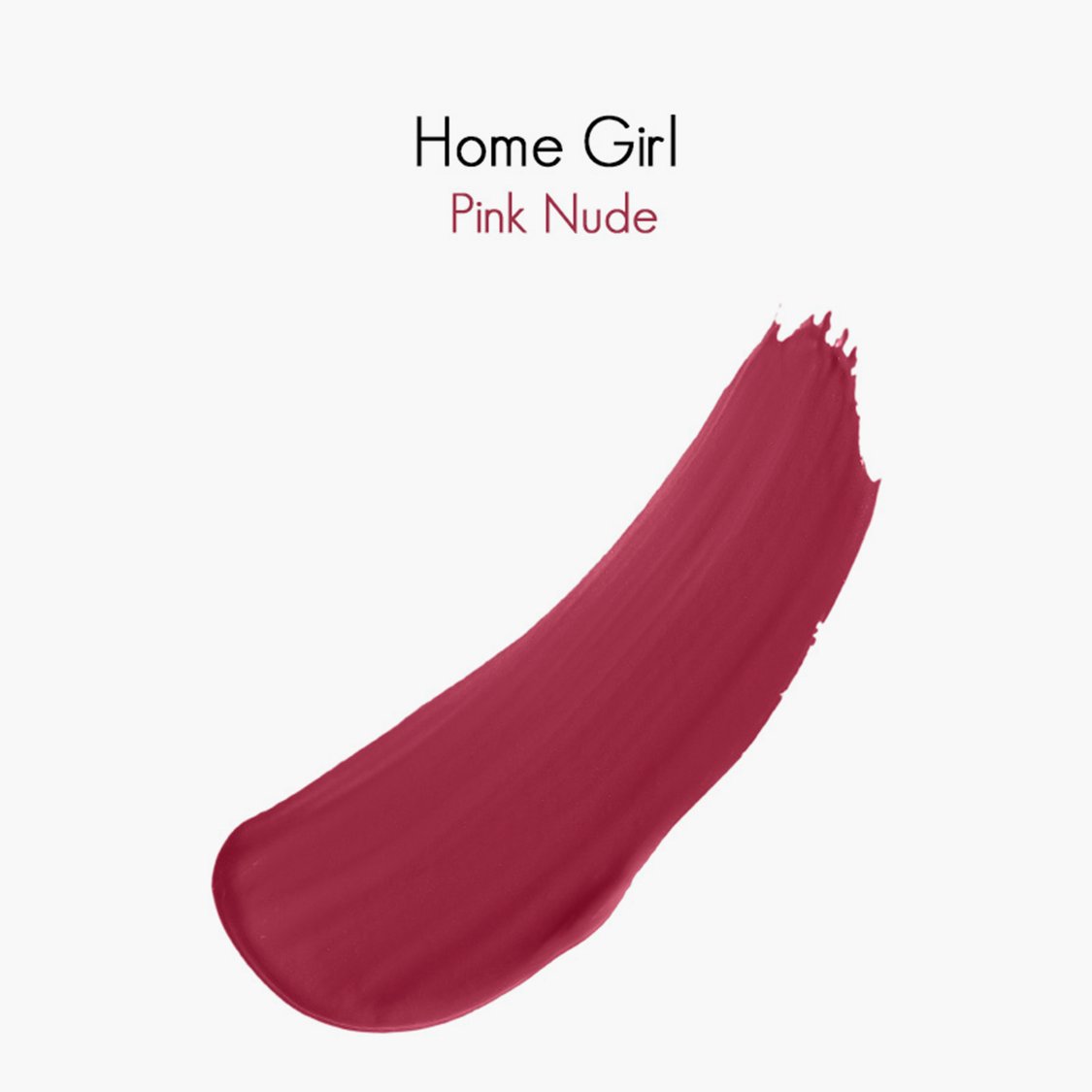 Nykaa All Day Matte Waterproof, Transfer Proof, 12H Liquid Lipstick 2.1ml Home Girl