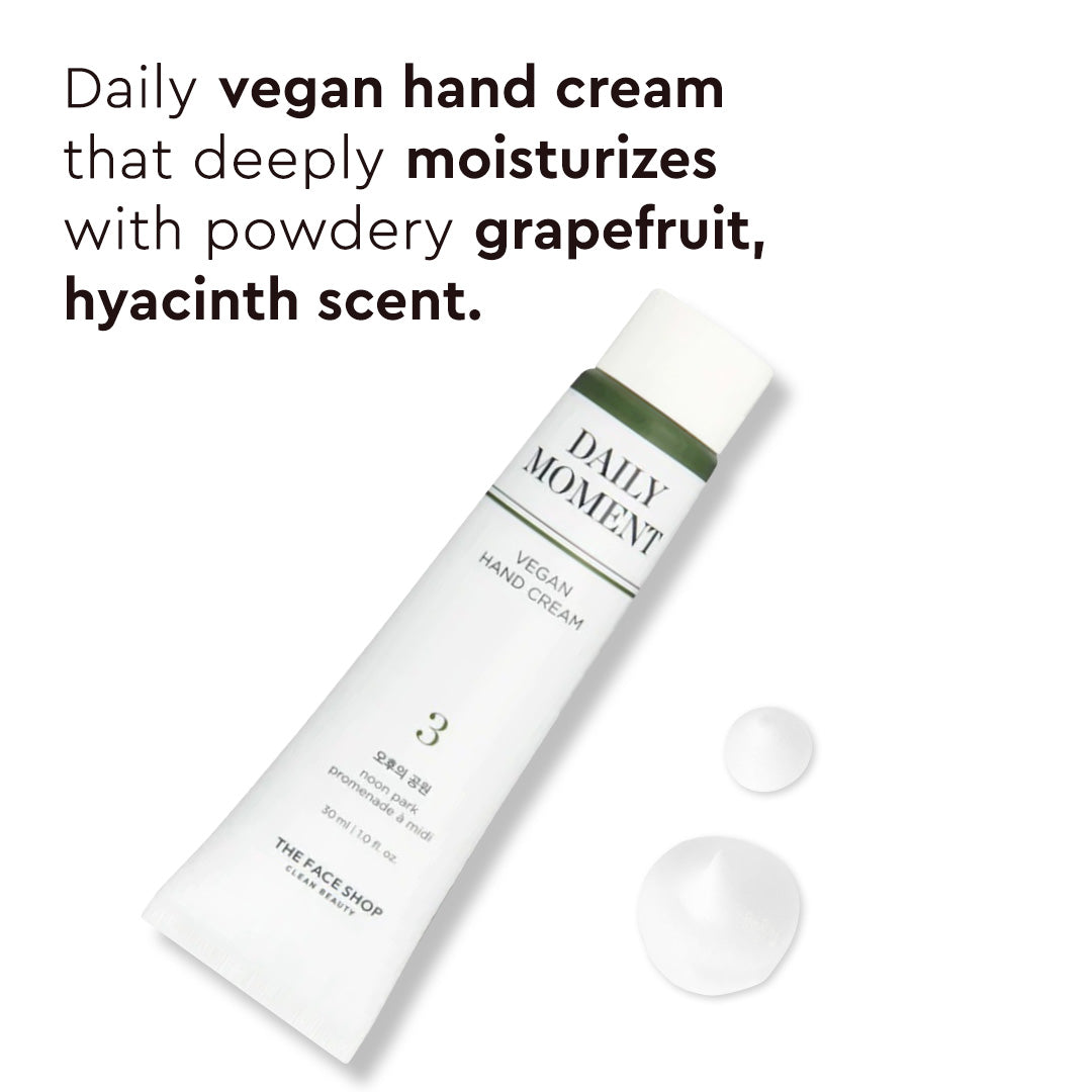 The Face Shop Daily Moment Vegan Hand Cream - 03 Noon Park 30ml