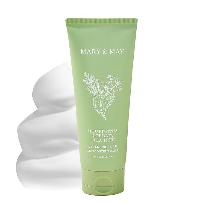 Mary&May Houttuynia Cordata+Tea Tree Cleansing Foam 150ml