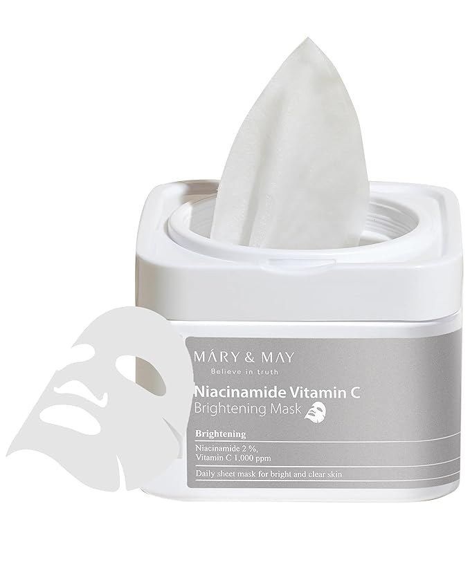 Mary&May Niacinamide Vitamin C Brightening Mask 30EA/400g