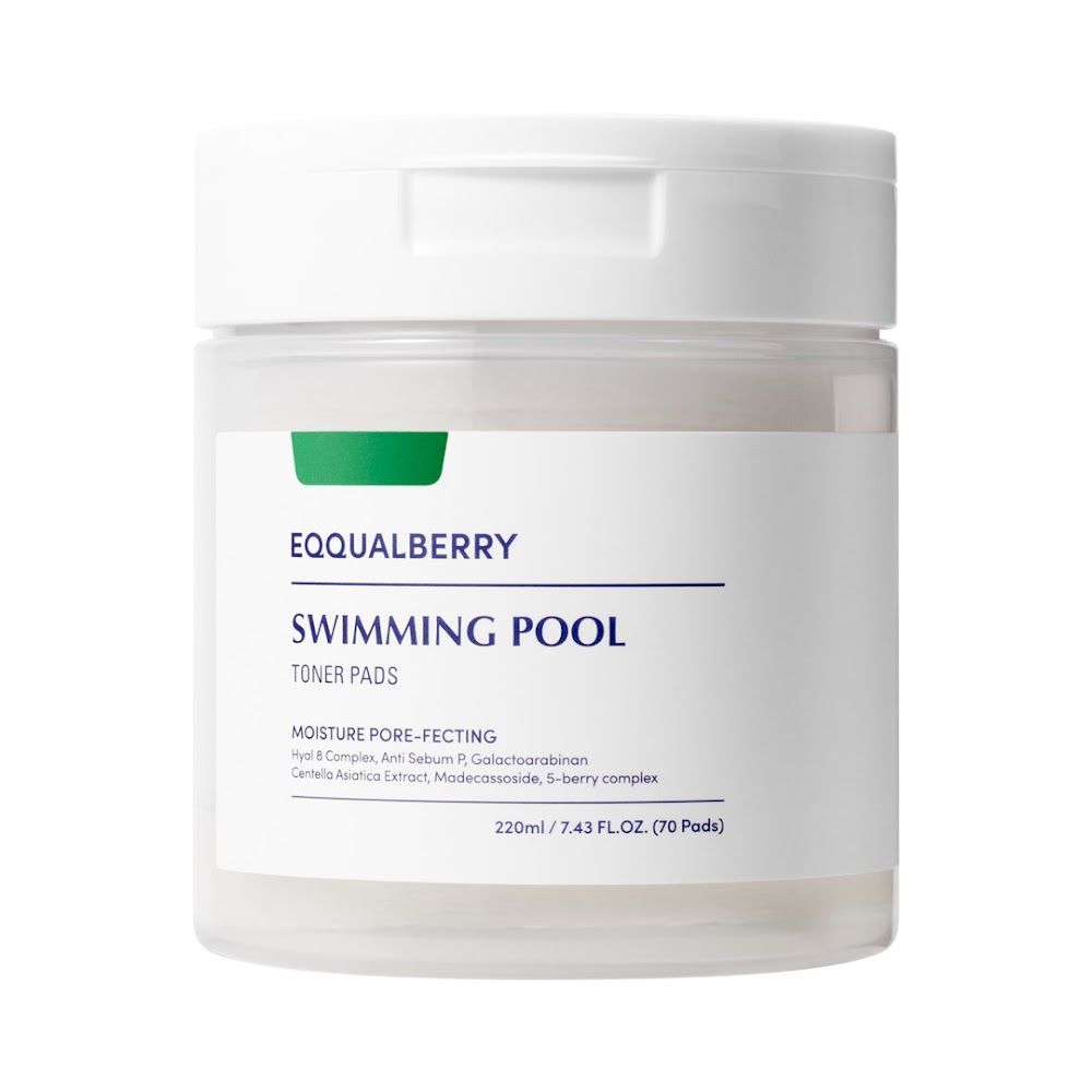 EQQUALBERRY SWIMMING POOL TONER PADS 220ml | 70 sheets