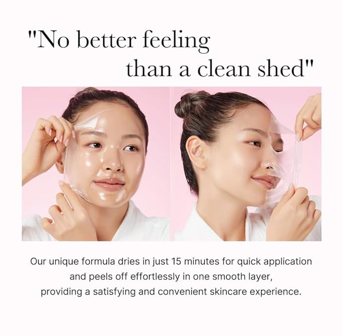 Medicube Collagen Overnight Wrapping Peel Off Facial Mask Pack - Elasticity & Hydration Care, Reduces Sagging & Dullness - Hydrolyzed Collagen For Glowing Skin