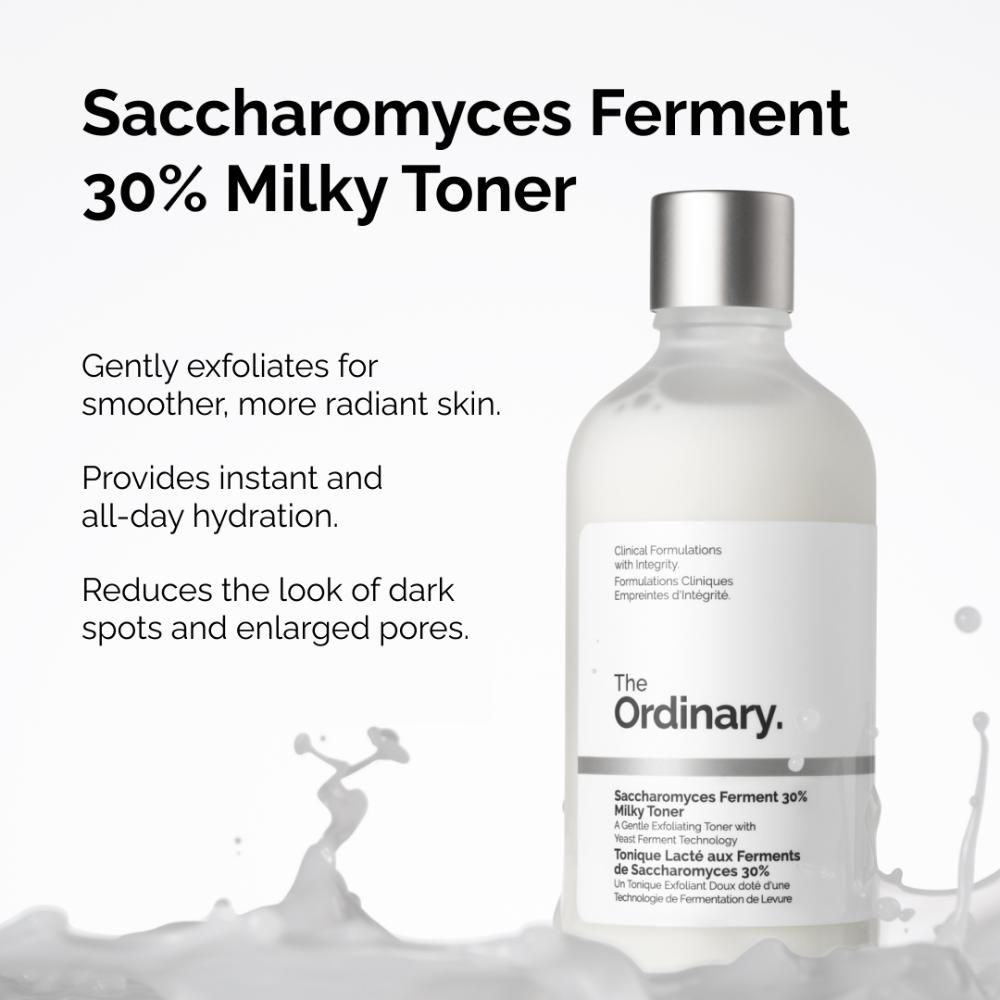 The Ordinary Saccharomyces Ferment 30% Milky Toner (100ml)