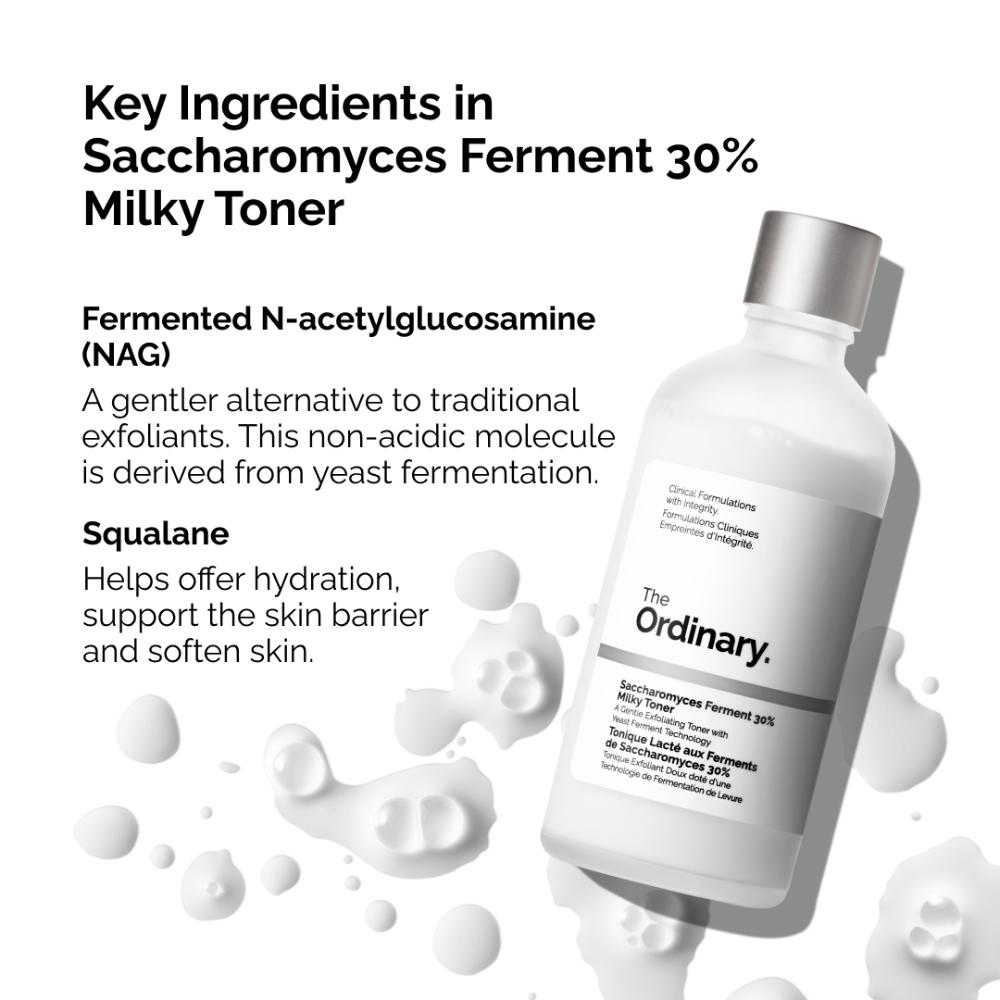 The Ordinary Saccharomyces Ferment 30% Milky Toner (100ml)